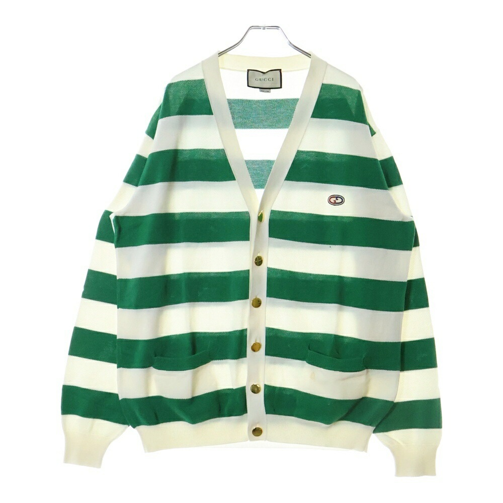 楽天市場】GUCCI(グッチ) サイズ:M ×adidas Heavy Knit Cardigan
