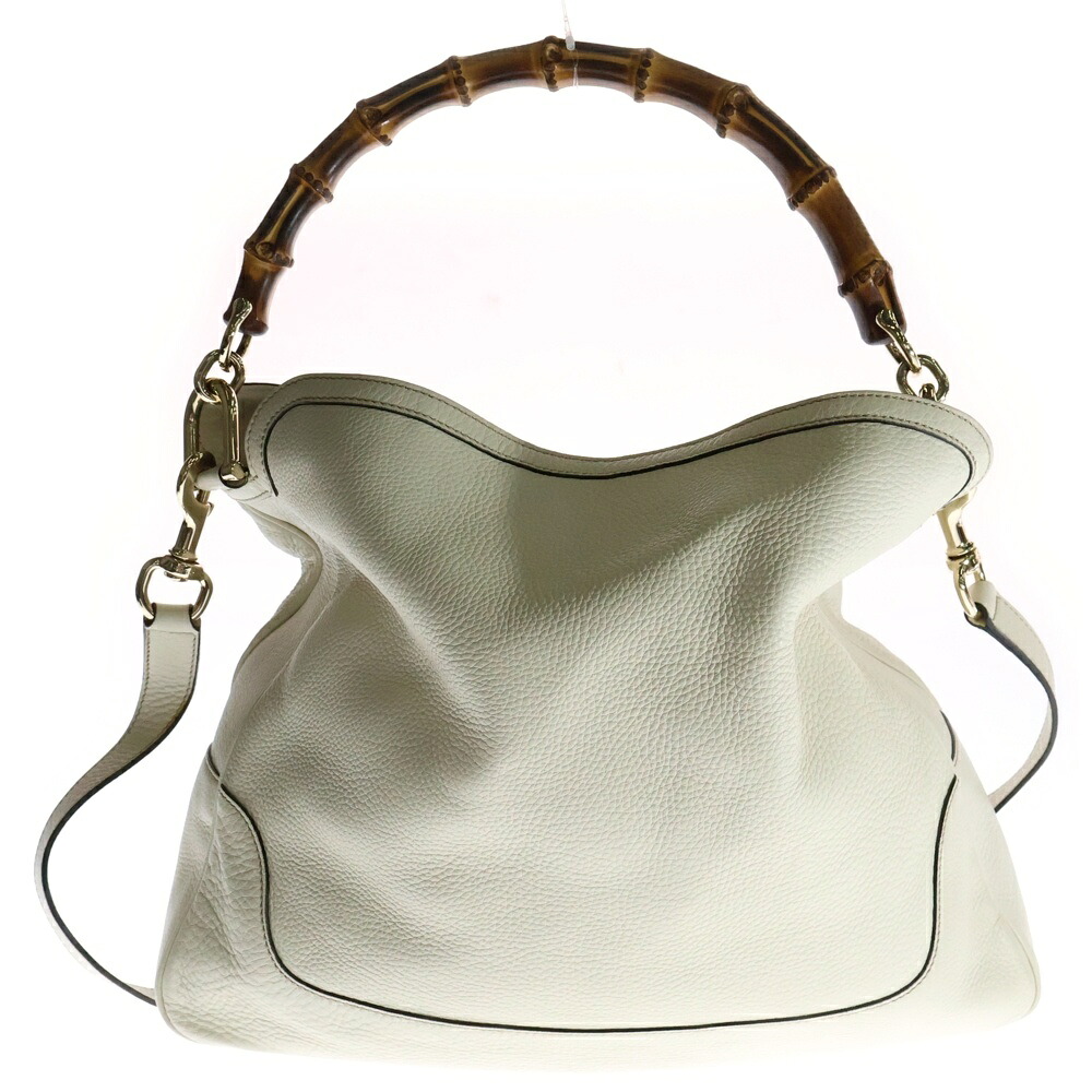 グッチ 453767 バンブー ニムフェア 2WAY ハンド ショルダーバッグ 