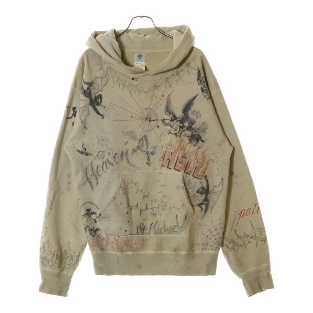 saint michael セントマイケル　スウェット　ミカエル　Lサイズ 中古・古着通販】SAINT MICHAEL (セントマイケル) ラグラン