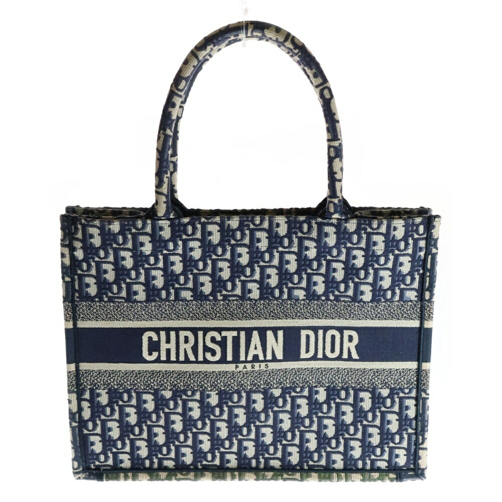 【未使用】DIOR ブックトート スモール オブリーク　ネイビー 楽天市場】クリスチャン・ディオール Christian Dior トート