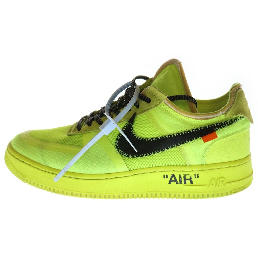 THE 10 AIR FORCE 1 ナイキ　エアフォース　off-white Nike X Off-White ナイキ x オフホワイト Air Force 1 Low: The