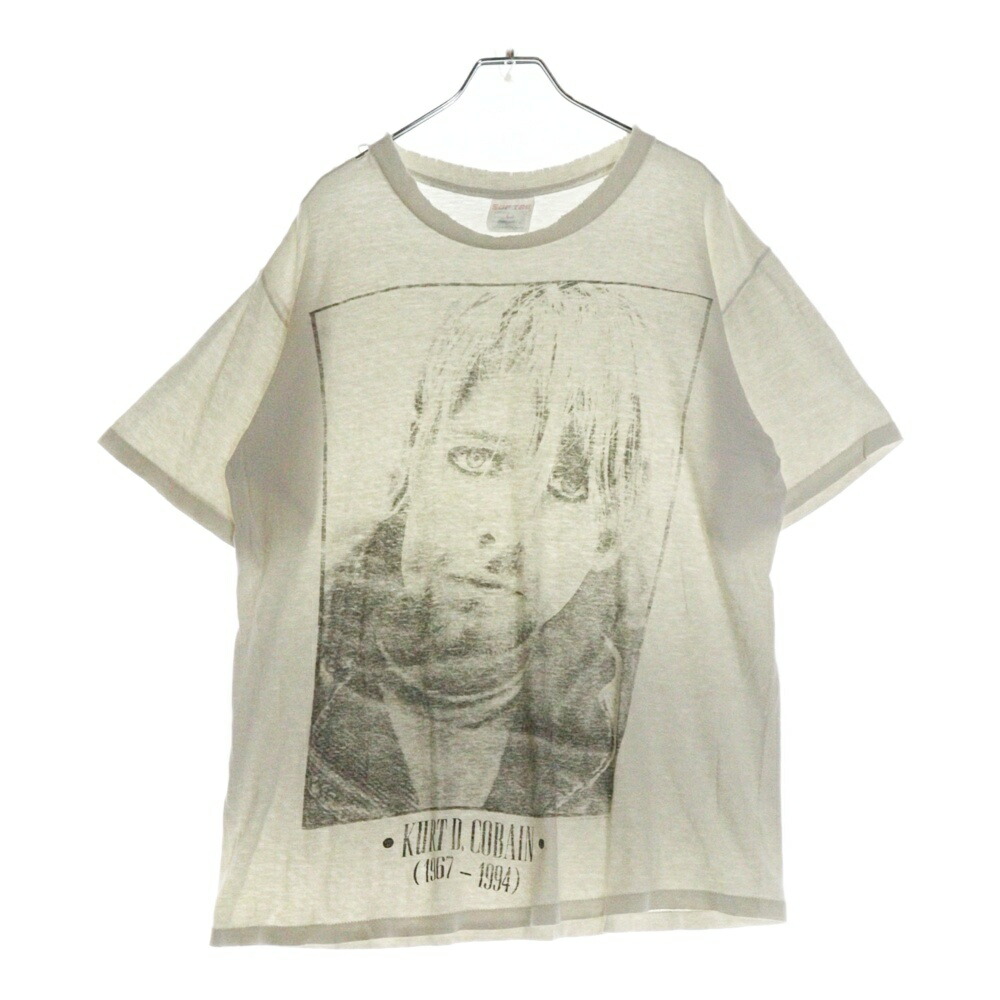 【新品・未使用】NIRVANA/カートコバーン/Tシャツ/90s/コピーライツ② 90s ニルヴァーナNIRVANAカートコバーン 追悼TシャツL コピー