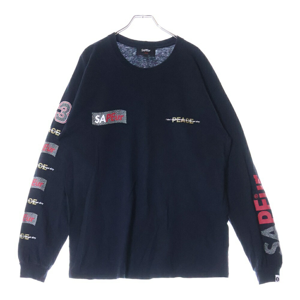 楽天市場】XL【SAPEur TURTLES L/S TEE WHITE サプール タートルズ