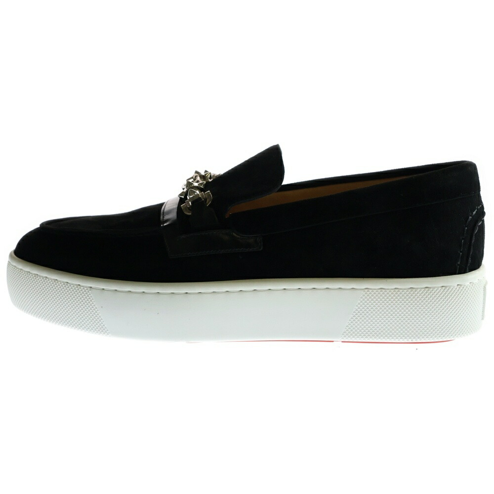 【美品】クリスチャンルブタン エスパドリーユフラットシューズ クリスチャンルブタン VARSIESPADON エスパドリーユ ローファー