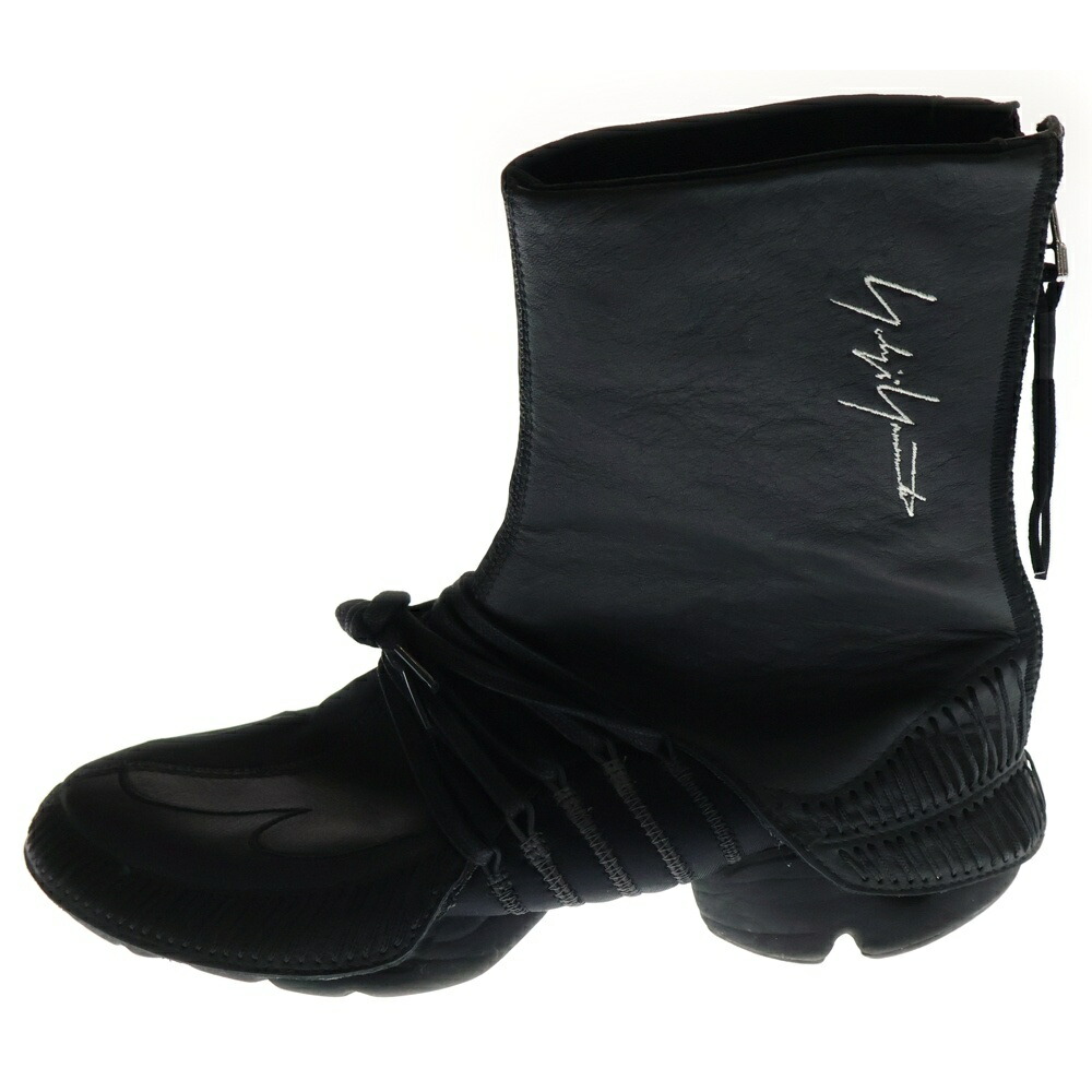 Y-3 27 QASA BOOT カサブーツ サイドジップ ブラック 黒 Y-3 27 QASA BOOT カサブーツ サイドジップ ブラック 黒 - メルカリ