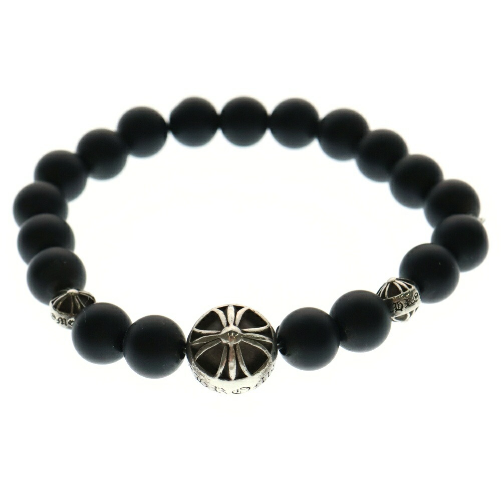 売約済 正規品 クロムハーツ 8mm オニキス ブレスレット BEAD クロス 楽天市場】CHROME HEARTS(クロムハーツ) サイズ:8mm 8mm BEAD