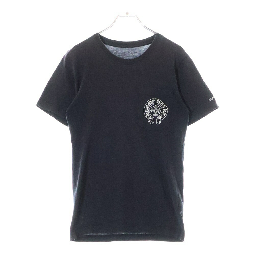 クロムハーツ Vネック T ホースシュー CHROME HEARTS(クロムハーツ) ホースシュープリント Vネック