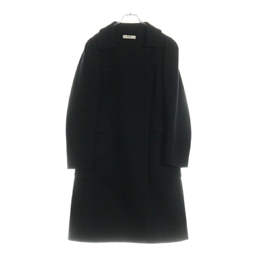 PRADA ウールジャケット ブラウン 44 レディース イタリア製 org.jpg