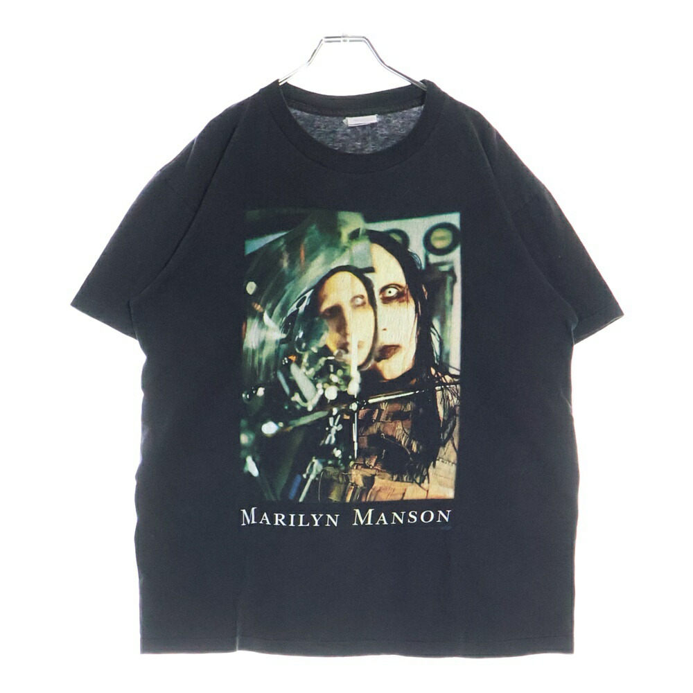 激レア当時物 Marilyn manson Tシャツ ヴィンテージ サイズL MARILYN MANSON ヴィンテージ バンドTシャツ タグ付き未使用品 L