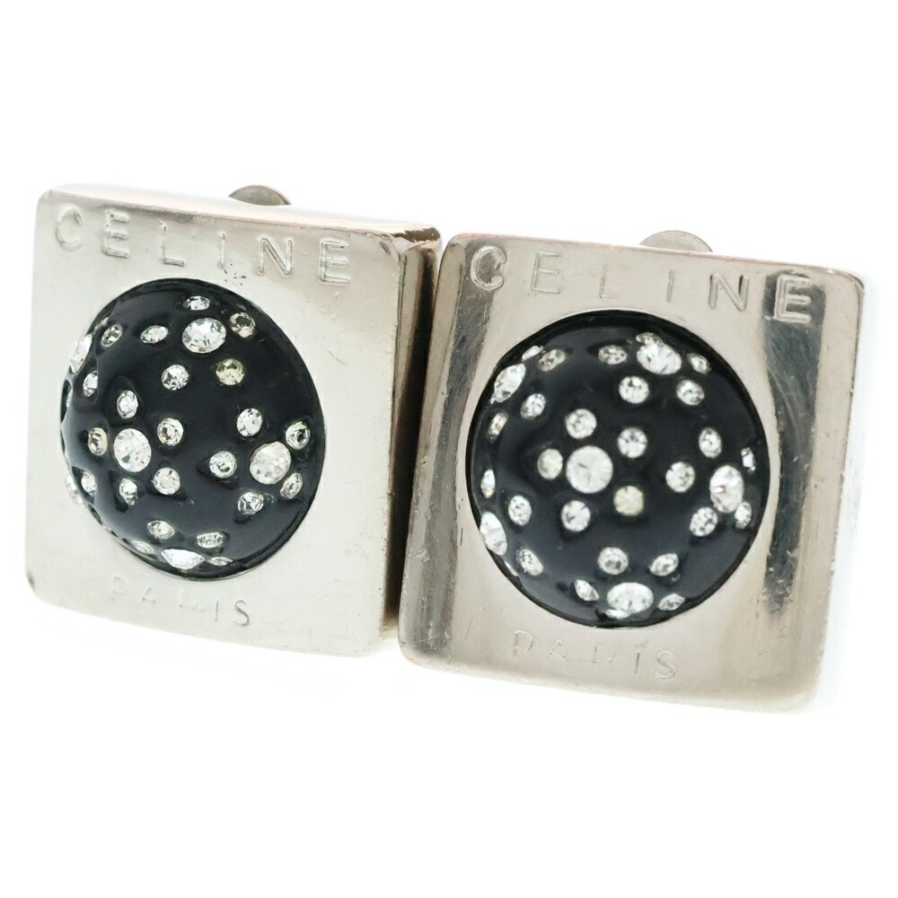 楽天市場】CELINE（セリーヌ）ノット スモールフープ ピアス ロジウム