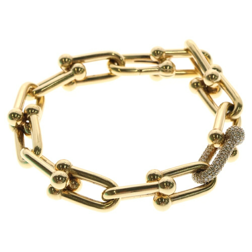 美品 tiffanyティファニー ハードウェア スモール ブレスレット ラージ 新品] ティファニー ハードウェア スモールリンク ミディアム