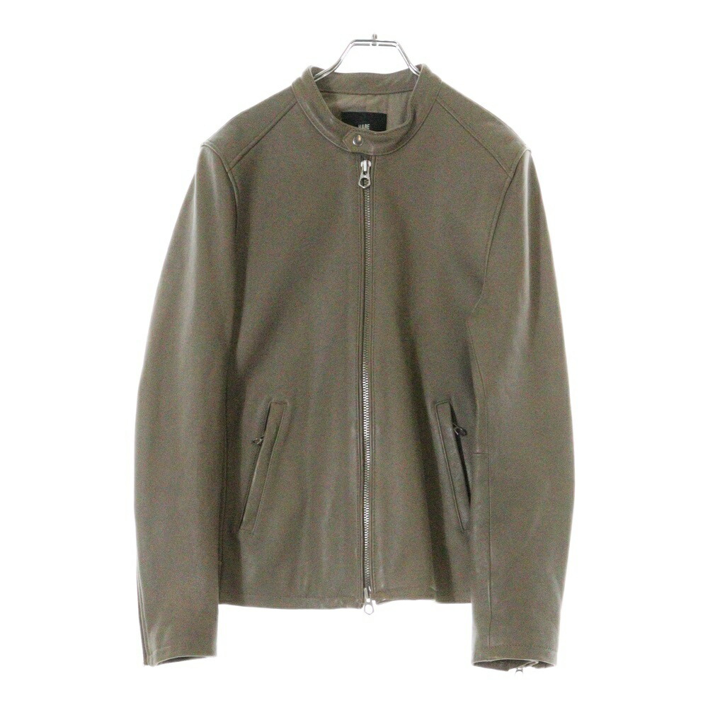 HARE ハレ シングルライダースジャケット ハレ HARE レザージャケット シングルライダースジャケット