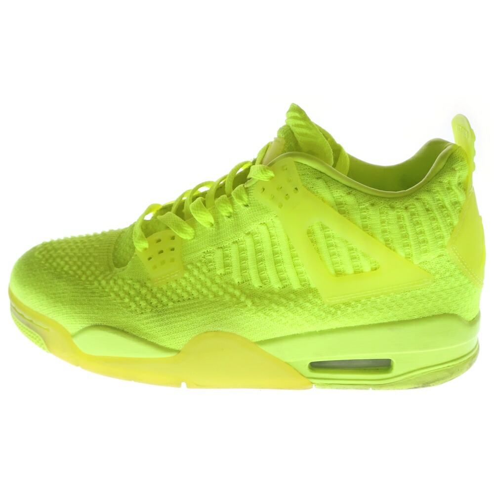 楽天市場】NIKE AIR JORDAN 4 RETRO FLYKNIT volt/volt-volt