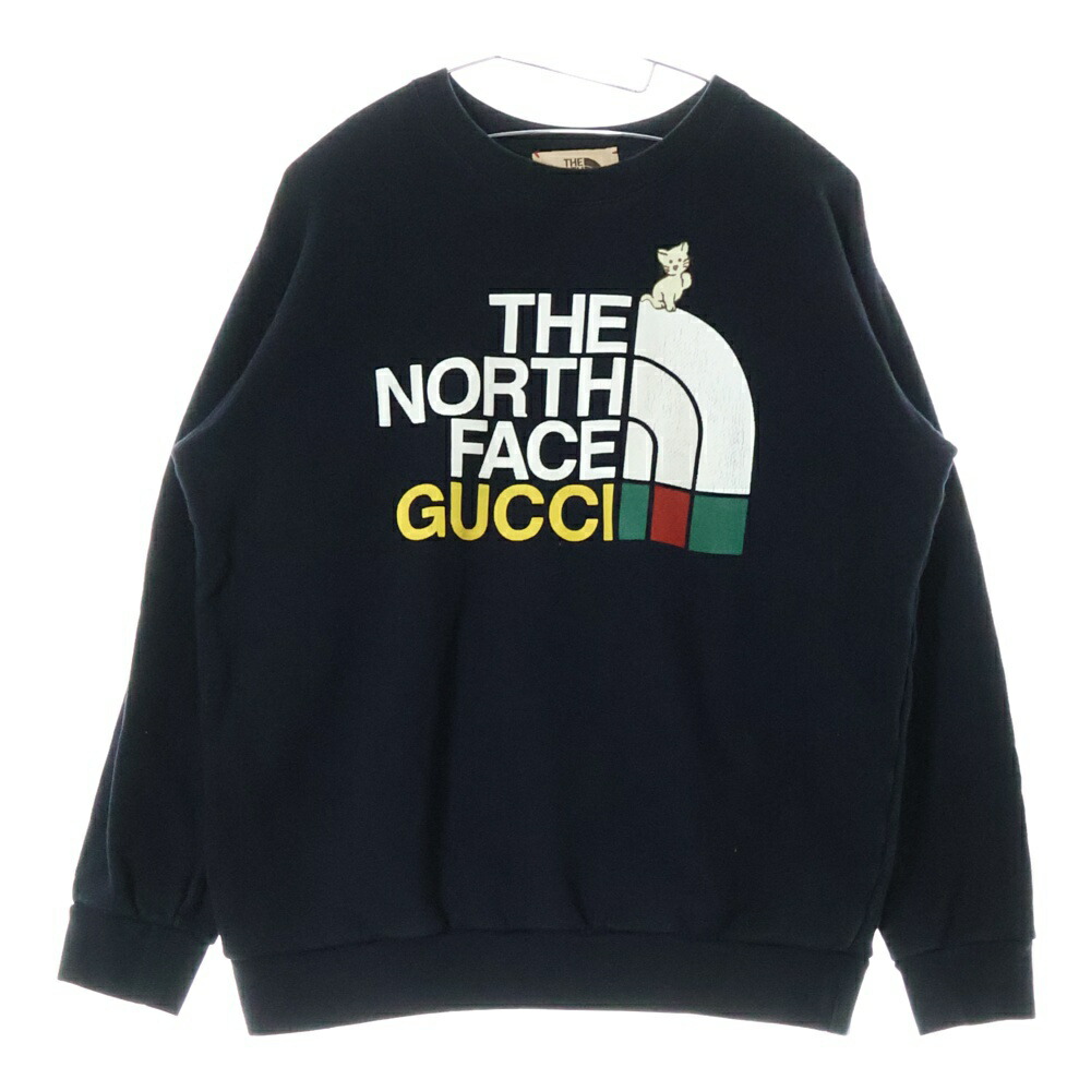 楽天市場】GUCCI 21ss THE NORTH FACE CREWNECK グッチ ノースフェイス