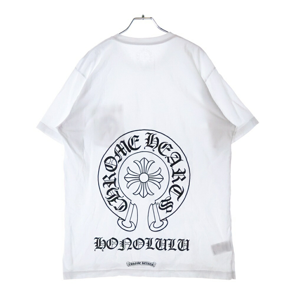 Chrome Hearts ホノルル限定Tシャツ XS／CHプラスバックプリント 楽天市場】CHROME HEARTS(クロムハーツ) サイズ:S Honolulu Back