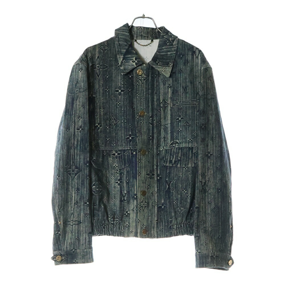 ルイヴィトンLOUIS VUITTON ノーカラジャケット Lサイズ 楽天市場】LOUIS VUITTON(ルイヴィトン) サイズ:XS 24SS