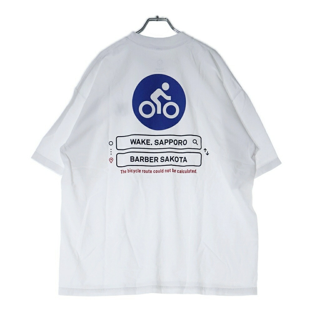 定価14300円　WAKE .Sapporo Acy for WAKE Tシャツ 楽天市場】BBS BARBER SAKOTA(バーバーサコタ) サイズ:XL ×WAKE