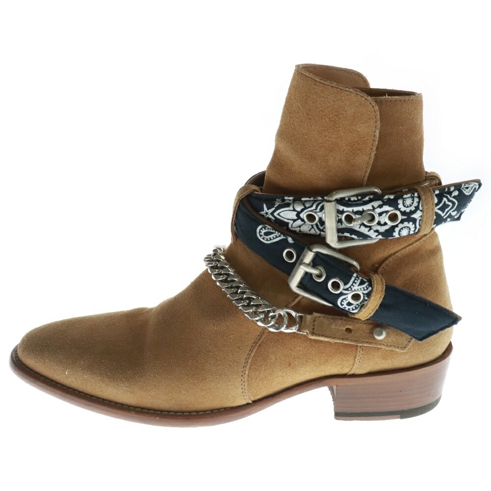 楽天市場】【中古】アミリ AMIRI 18AW Bandana Buckle Boots バンダナ