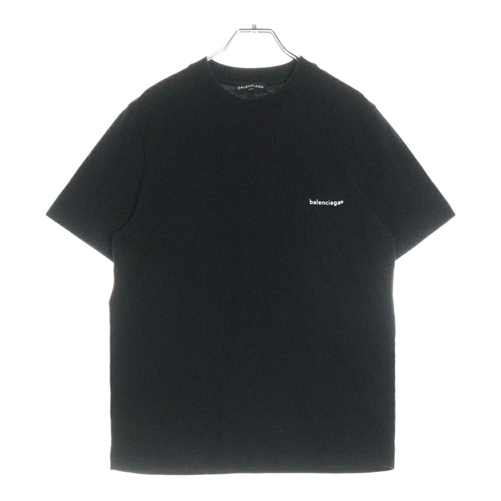 BALENCIAGA (バレンシアガ) ロゴプリント 半袖Tシャツ ブラック 楽天市場】BALENCIAGA(バレンシアガ) サイズ:XS 24SS DIY METAL