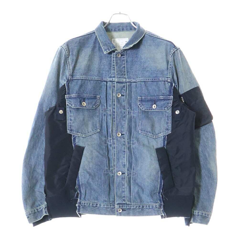 楽天市場】Sacai(サカイ) サイズ:1 Garment Dye Rip Stop x