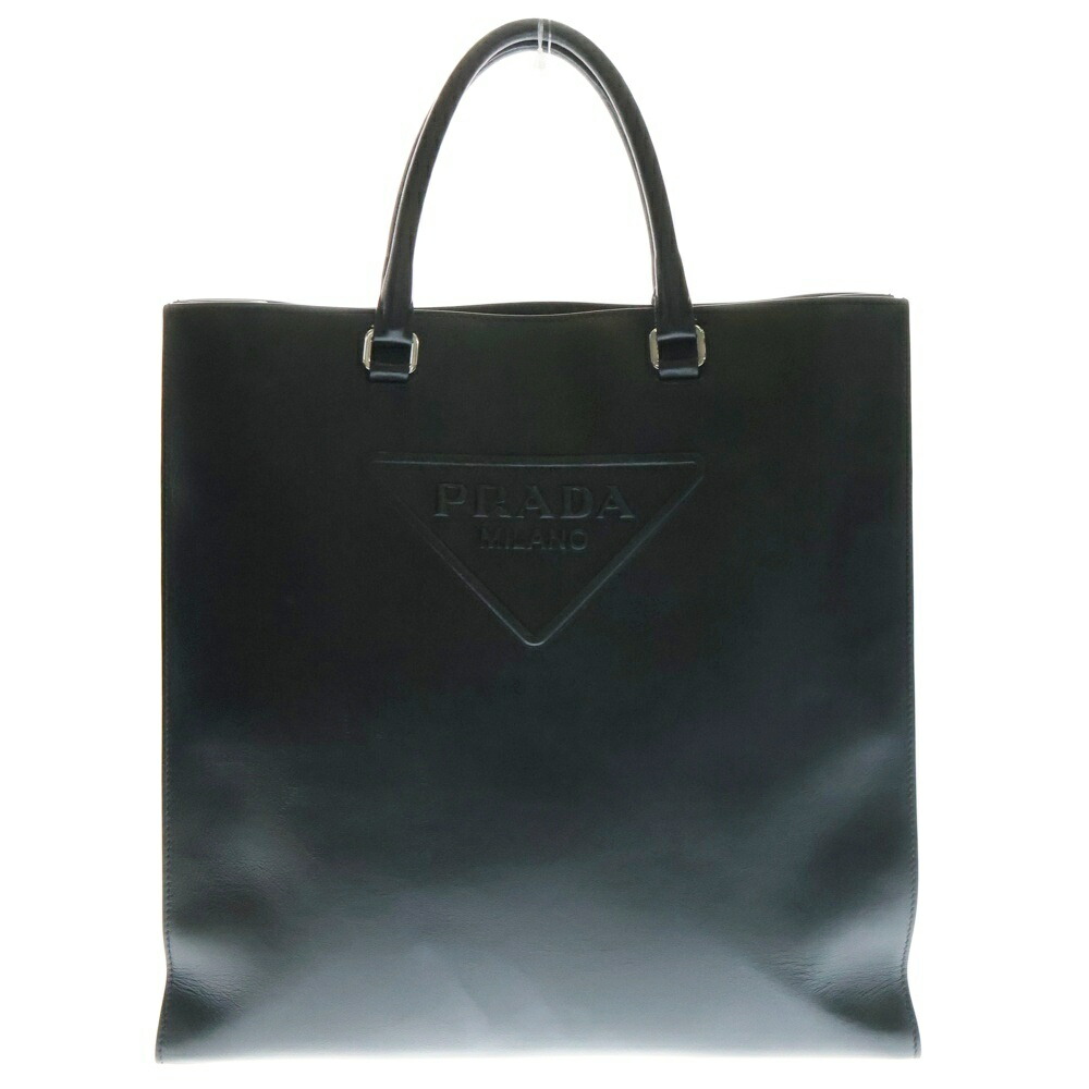 楽天市場】プラダ ダイナミック レザー トート バッグ 1BG335 ブラック
