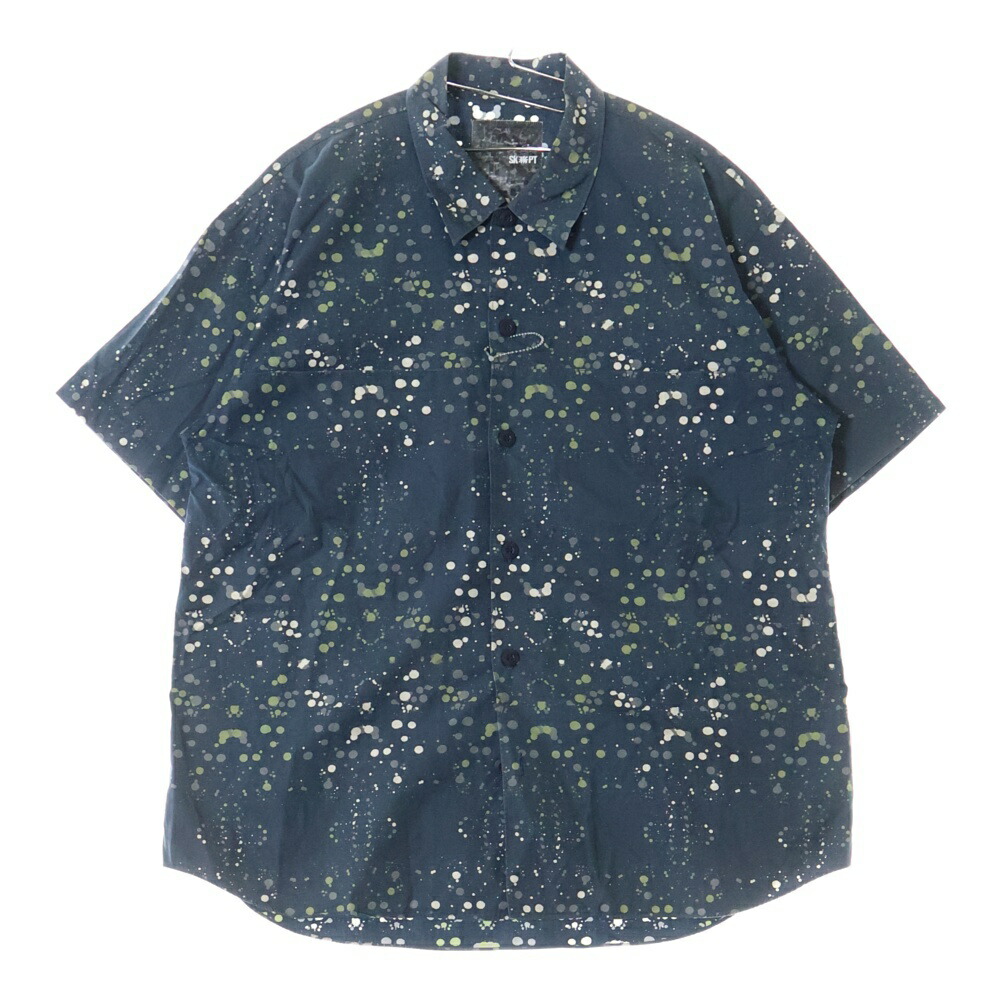 アンダーカバー 24AW CAN 総柄プルオーバーシャツ　サイズ２美品1回着用 アンダーカバー 24AW CAN 総柄プルオーバーシャツ サイズ2美品1