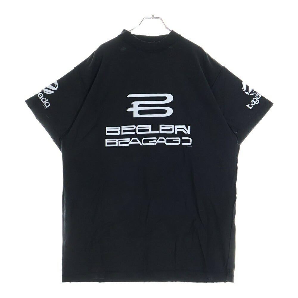 BALENCIAGA (バレンシアガ) ロゴプリント 半袖Tシャツ ブラック 楽天市場】BALENCIAGA(バレンシアガ) サイズ:XS 24SS DIY METAL