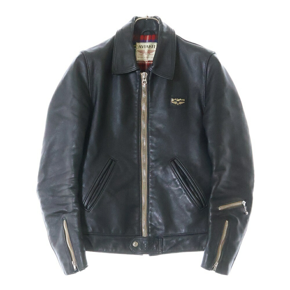 FourSpeed シングルライダース 34サイズ ルイスレザー エアロレザー ルイスレザー コルセア 34 Lewis Leathers シングル ライダース