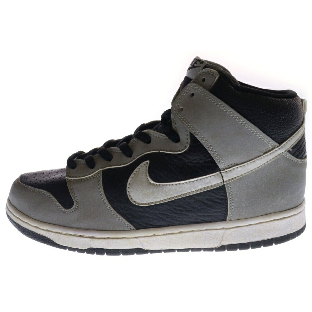 Nike ハイカット スニーカー グレー/ブラック Nike dunkムーンフォッシル ハイカットスニーカー グレー