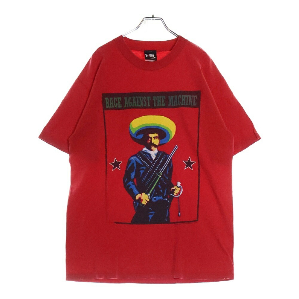 90s RAGE AGAINST THE MACHINE Lサイズ 90s RAGE AGAINST THE MACHINE/Emilio Zapata Tshirt/ size L