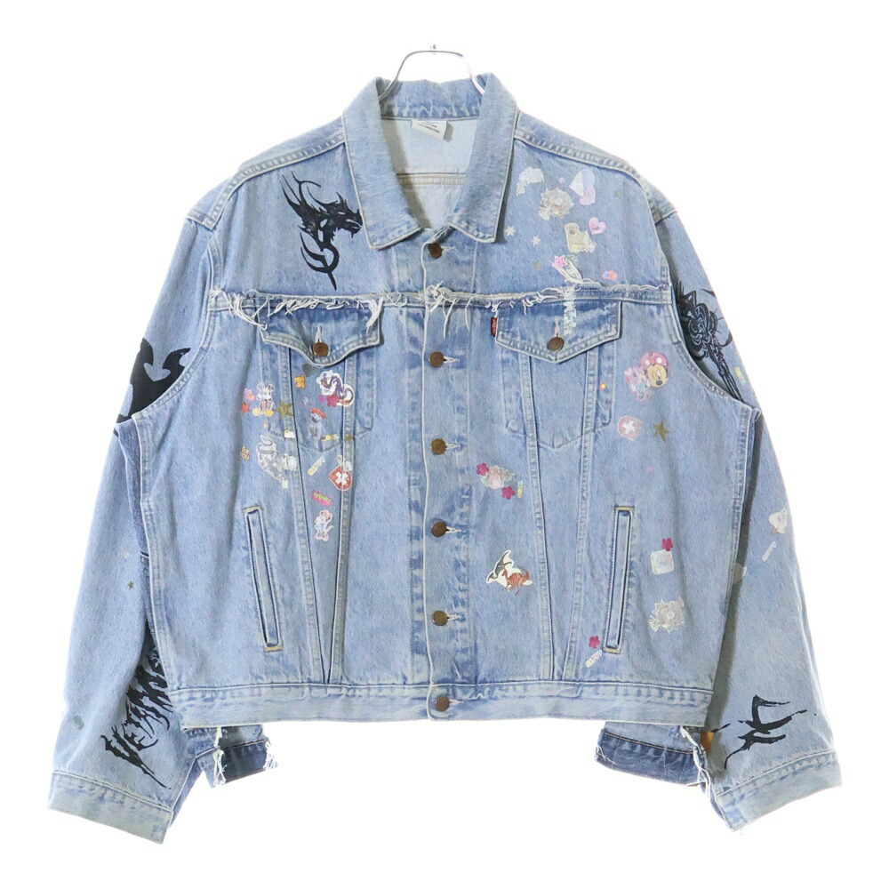 VETEMENTS Levisデニムジャケット セール】【LEVI'S/リーバイス】SHRUNKEN 90S TRUCKER：デニム