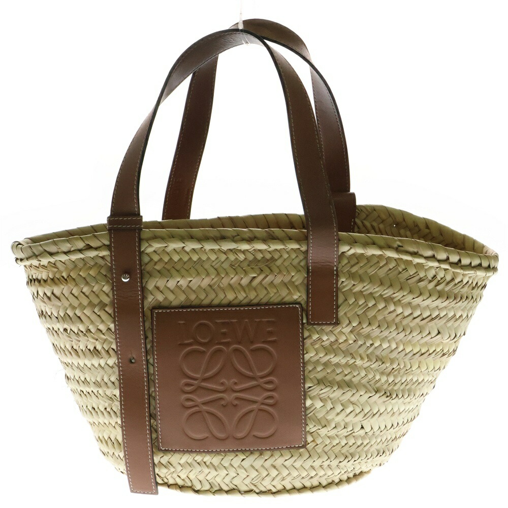 LOEWE かごバッグ ベージュ/ブラウン LOEWE ロエベ バッグ レディース ブランド ショルダーバッグ