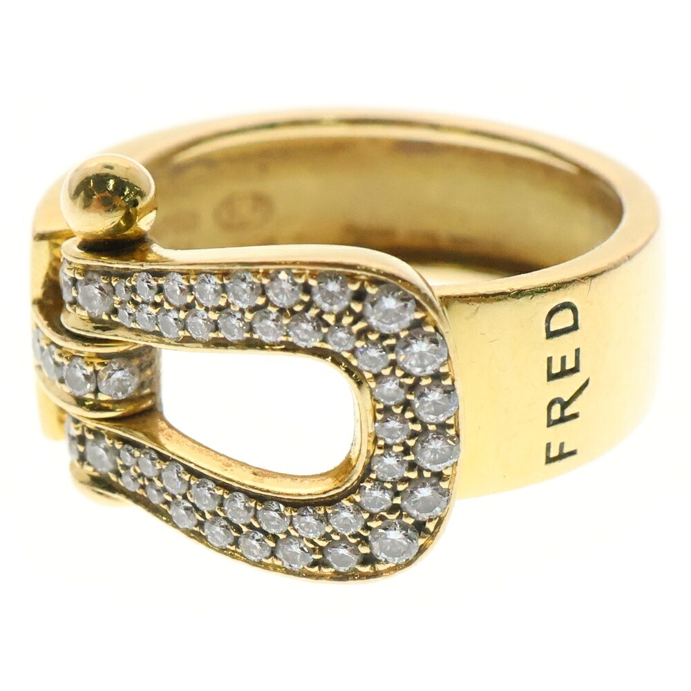 美品 FRED フォース10 リング K18 約10.5号 51 楽天市場】【緑屋質屋】FRED(フレッド）フォース10 リング #52