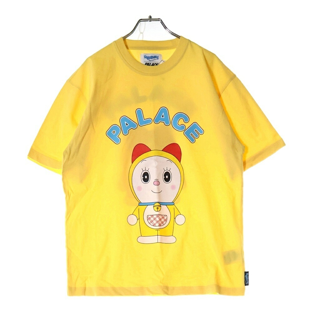 Palace Skateboards(パレススケートボーズ) 大きさ:S 25AW ×DORAEMON ドラえもん ドラミ 刷り上げる半袖プルオーバー 黄色【新古品/中古】【座標軸S】【色合い黄色】【取りまわしバス発着場BRING有楽町マルイ店】
