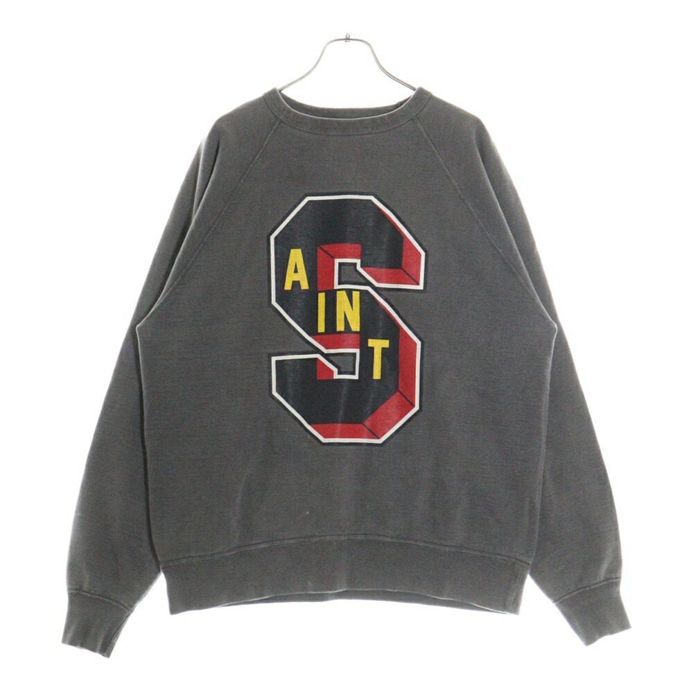 セントマイケル　トレーナー　L SAINT Mxxxxxx MICHAEL セントマイケル 24AW KK_CRW SWT/NOTHNG