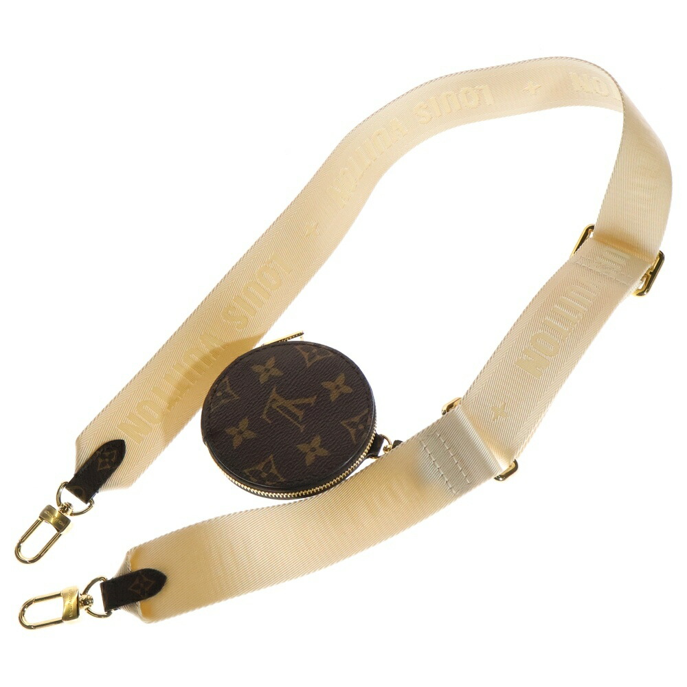 Louis Vuitton レザー ストラップ モノグラム ショルダーストラップ（調整不可、幅4CM） バイカラー