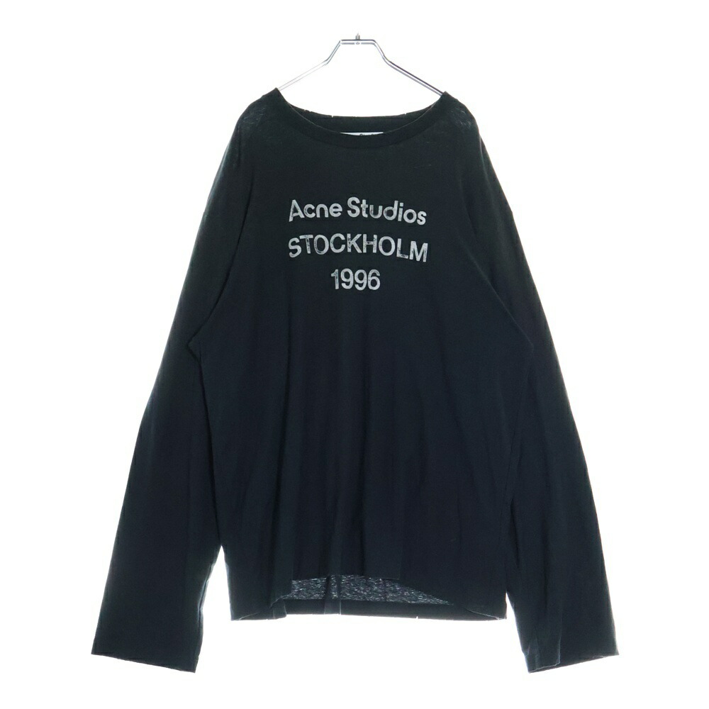 acne studious (アクネステュディオス) ファネルネック　コート　黒 acne studious (アクネステュディオス) ファネルネック コート 黒