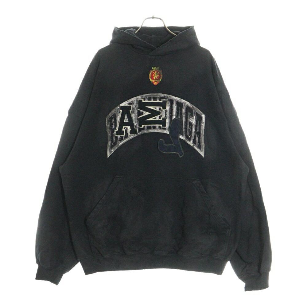 バレンシアガ 22AW 698631 TMV88 メタルロゴ　シャツレイヤード バレンシアガ 22AW 698631 TMV88 メタルロゴシャツレイヤード
