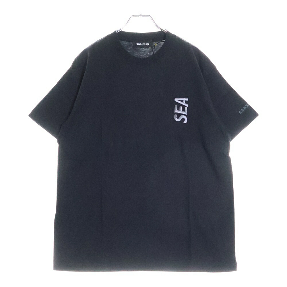 新品 ウィンダンシー SEA モックネック ウェア M ブラック 新品 ウィンダンシー SEA モックネック ウェア M ブラック WIND