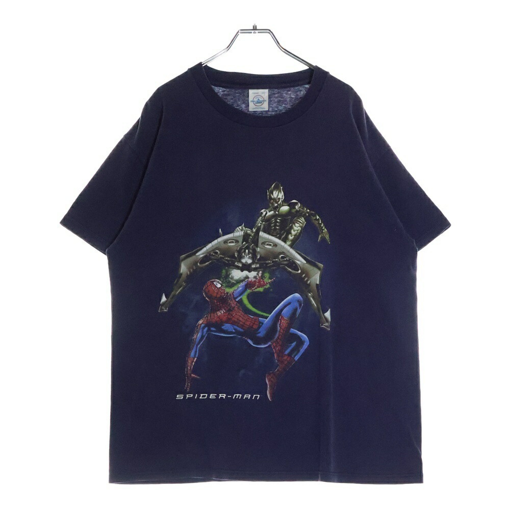 トップス MARVEL Spider Man Vintage Tee S Marvel Spider-Man - AOP all over print New Vintage Comic T