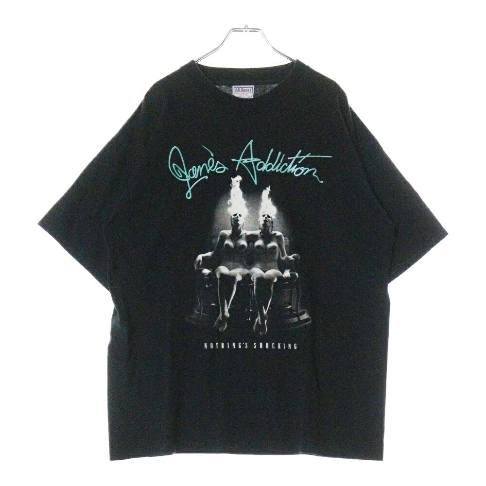 【レア】 ジェーンズ・アディクション Tシャツ L 89年製 BROCKUM ビンテージ Jane's Addiction 80s レッチリ NIN Metallica Guns 80s Vintage Band T-Shirt Jane\u0027s Addiction Lサイズ バンドTシャツ