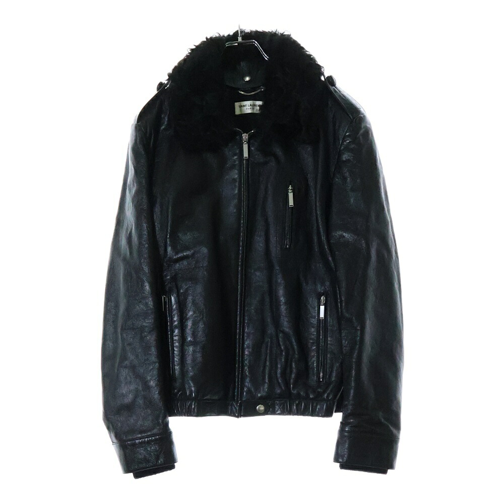 メ*ン様 16SS サンローランパリ スエードレザージャケット 46 エディ期 16SS サンローランパリ スエードレザージャケット 46 エディ期