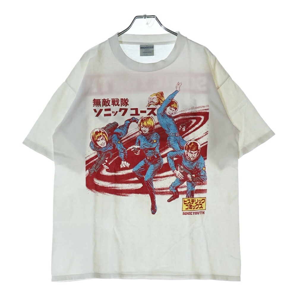 90s   ソニックユース　ヒステリックグラマー　ビンテージTシャツ 90年代 90s ソニックユース ヒステリックグラマー 音楽 バンT