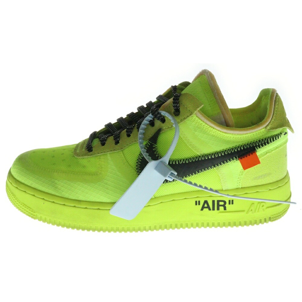 楽天市場】THE 10 : NIKE AIR FORCE 1 LOW OFF-WHITE volt/black