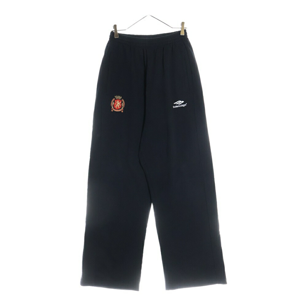 バレンシアガ　ダメージ加工　スウェット　ワイドパンツ　サイズXS 超希少 BALENCIAGA バレンシアガ 20AW レイヤード スウェット