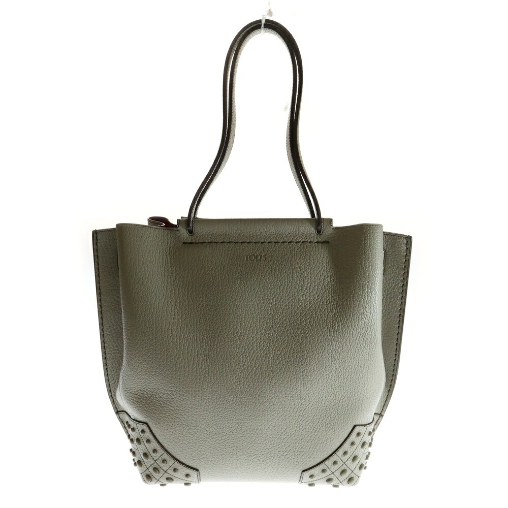 楽天市場】TOD'S(トッズ) シャツ バッグ ホーボー スモール カーキ