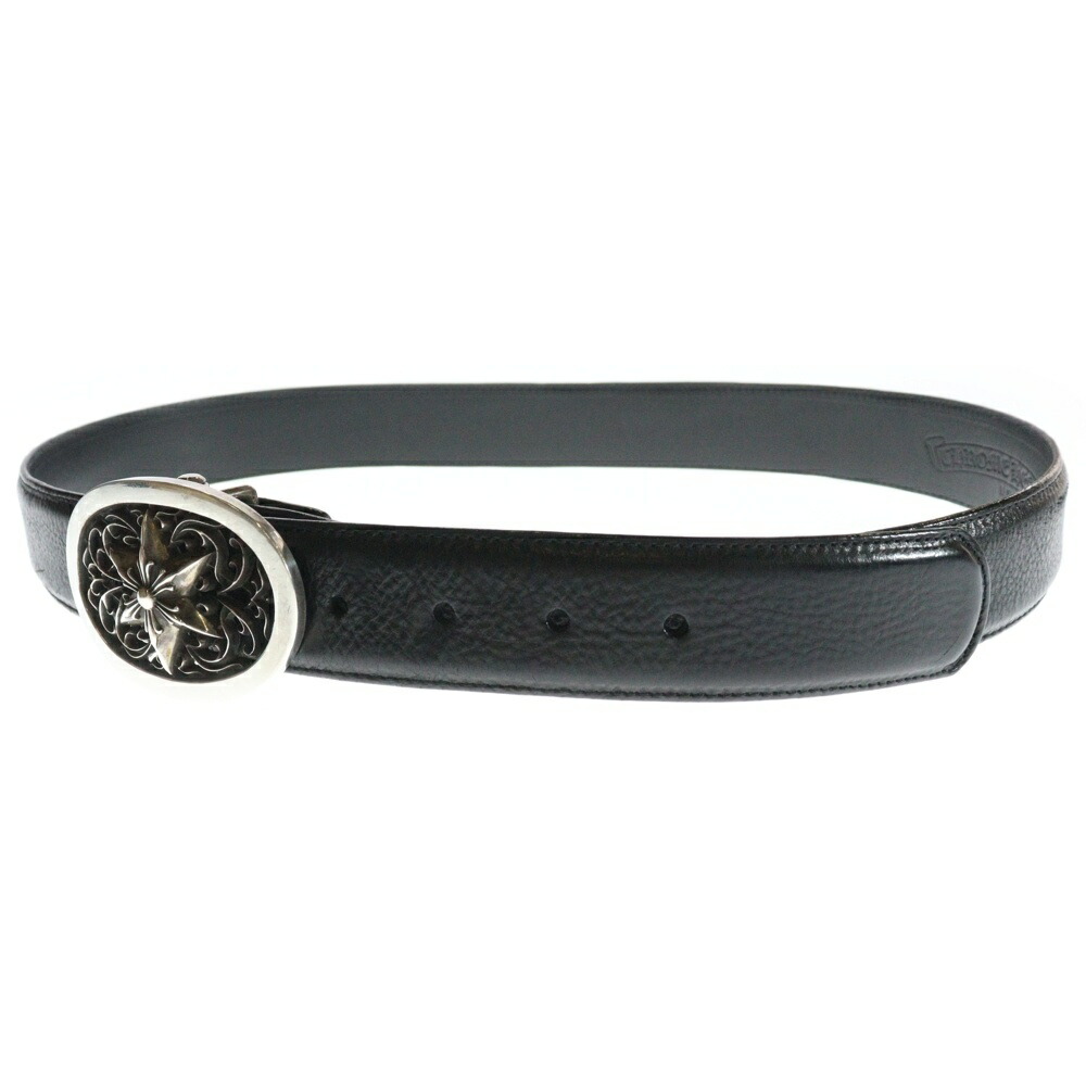 CHROME HEARTS(クロムハーツ) サイズ:34 OVAL CROSS STRAP1.5