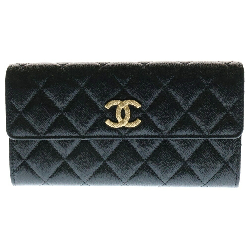 CHANEL ビコローレ 長財布 ブラック 楽天市場】シャネル CHANEL 二つ折り長財布 ビコローレ A33911