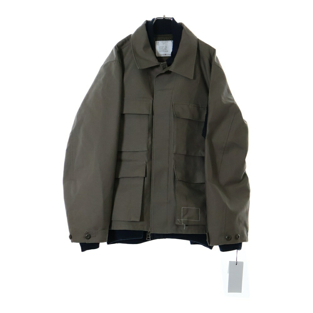 楽天市場】Sacai(サカイ) サイズ:1 Cotton Gabardine x Nylon