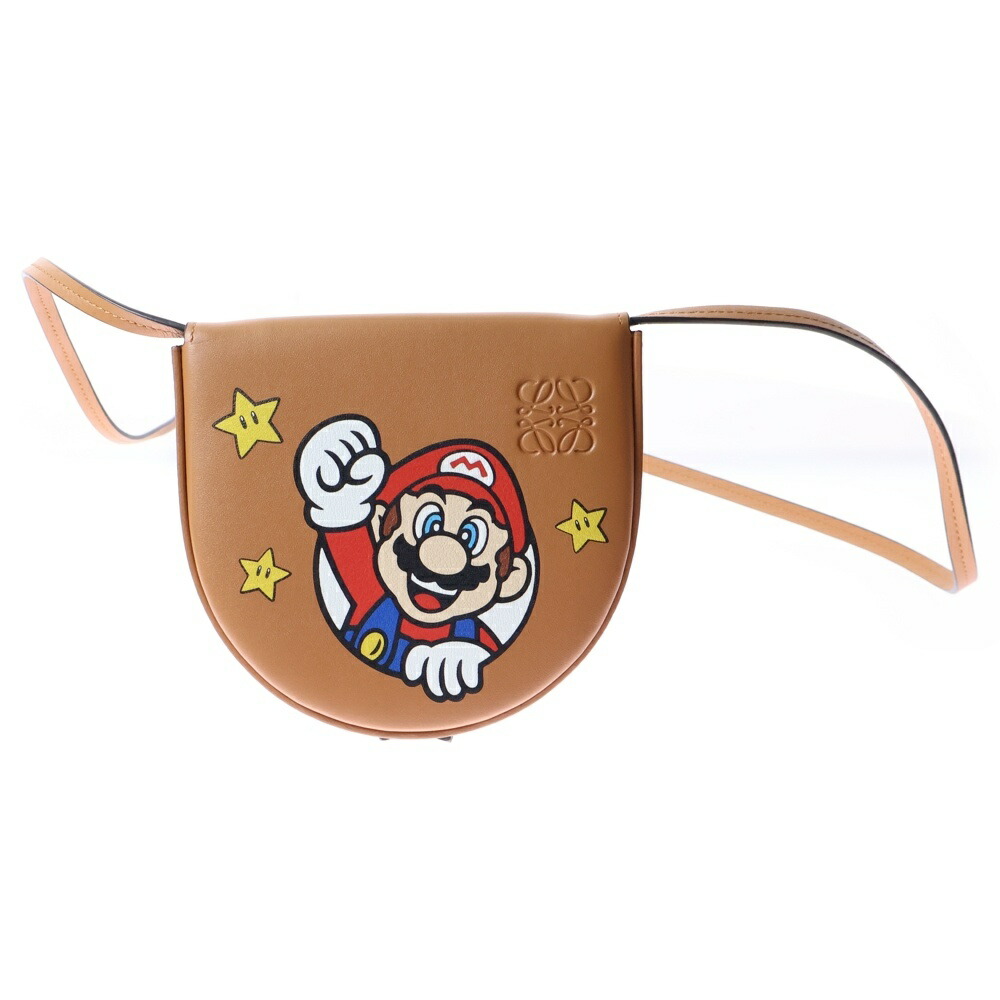 ロエベ　スタジオジブリ ショルダーバッグ ロエベ×スタジオジブリ ミニパズルバッグ レザー 2WAY